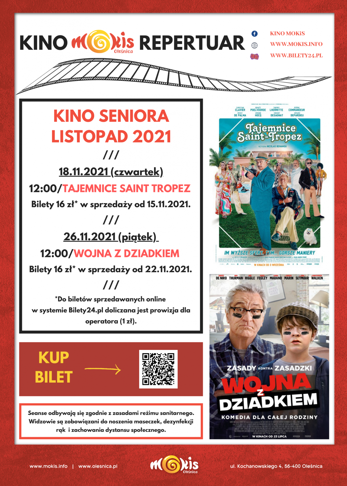 plakat Kino Seniora